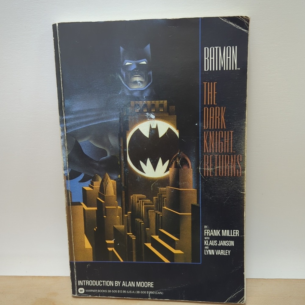 Batman The Dark Knight Returns TPB 1st edition 1st‎ print VG Frank Miller 1986